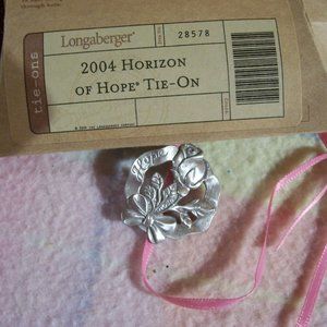 Longaberger 2004 Horizon of Hope Tie-on